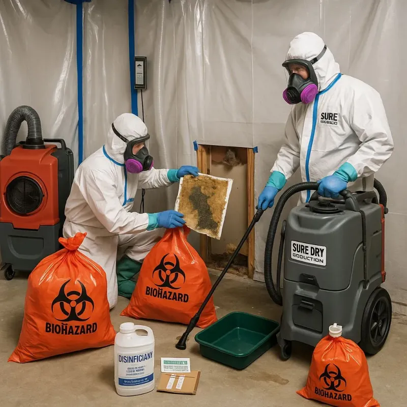 Contaminated Water Handling Protocols process in Sturgeon, PA