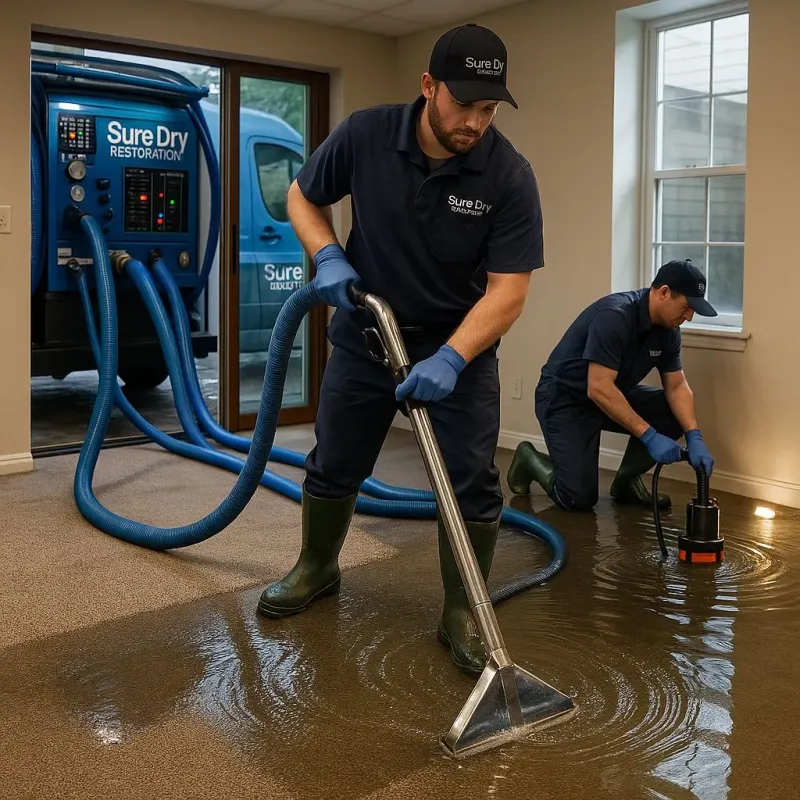 Water Extraction and Removal process in Sturgeon, PA